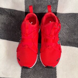 Puma Kids Bright Red Sneakers